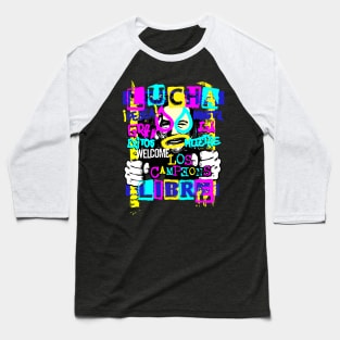 Lucha Libre Baseball T-Shirt